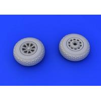 Eduard Brassin 1:72 - P-51 Wheels (tamiya) - (edb672016)