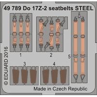 Eduard Photoetch 1:48 Dornier Do17z-2 Seatbelts Steel (icm)