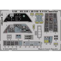 Eduard Photoetch (zoom) 1:48 - F-111c Interior S.a Hobbyboss Kit