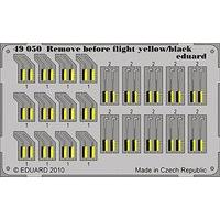 eduard photoetch 148 remove before flight yellowblack edp49050