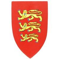 Edward Painted Shield 1/2 size (3 Lions)