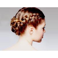 Editorial Updo: Buns, Braids, Pony Tails, Curls for special occasion hair