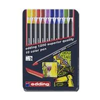 edding 1200 colour pen pack of 10