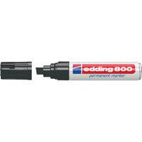 Edding 4-800001 Chisel Tip Permanent Marker 800 Black