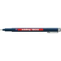 edding 4 180001001 profipen fineliner 025mm 1800 black