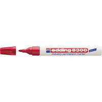 Edding 4-8300002 Industry Permanent Maker 8300 Red