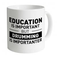 education drumming mug