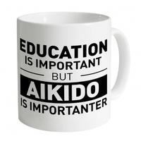 education aikido mug