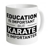 education karate mug