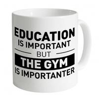 education gym mug