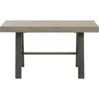 Edson dining table, cement and metal