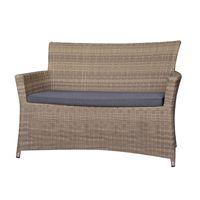 Eden Rattan Two Seater Sofa