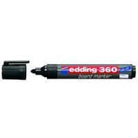 Edding 360 Drywipe Black Marker 4-360001