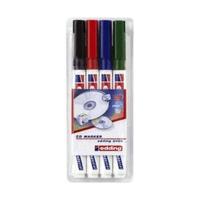 edding 8400 CD/DVD-Marker - Pack of 4