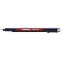 edding 1800 profi pen black 0 5 mm