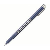 edding 1800 profi pen black 0 1 mm