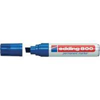 Edding Edding 800 permanent marker 800 Line width 4 - 12 mm Tip form Wedge-shaped Blue