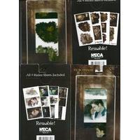Edward & Bella Reusable Stickers - New Moon - Twilight - Neca