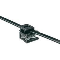 Edge Clip Cable Tie, Black, mm x mm, 1 pc(s) Pack, HellermannTyton T50ROSEC5A-MC5-BK-D1 150-40591