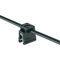 Edge Clip Cable Tie, Black, mm x mm, 1 pc(s) Pack, HellermannTyton T50ROSEC4A-PA66W_D1 156-00570