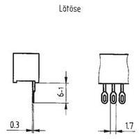 Edge connector Hartmann 1 pc(s)