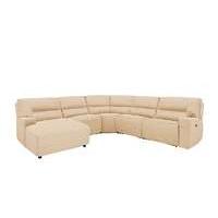 Eden Leather Recliner Corner Sof...