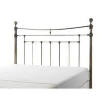 Edmond Metal Antique Brass Headboard Superking