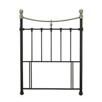 Edwardian II Black Headboard Kingsize