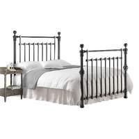 Edward Metal Bed - Black Nickel - King