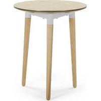 edelweiss side table ash and white