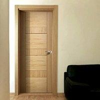 Edmonton Oak Flush Door, Prefinished