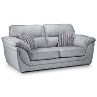 Eden 2 Seater Fabric Sofa Grey