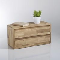 edgar solid oak 2 door storage module