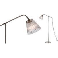 edie floor lamp brushed steel