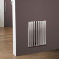 eda vertical radiator brushed h500 mm w390 mm