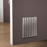 eda vertical radiator brushed h500 mm w490 mm