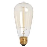 Edison Filament Teardrop Squirrel Cage Bulb