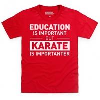 Education Karate Kid\'s T Shirt