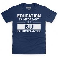 education bjj kids t shirt