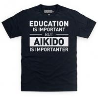 education aikido t shirt