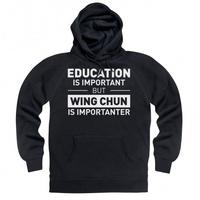 education wing chun hoodie