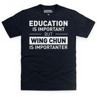 education wing chun t shirt