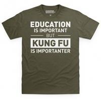 Education Kung Fu T Shirt