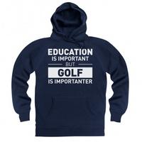 education golf hoodie