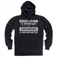 education swimming hoodie