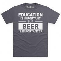 education beer t shirt