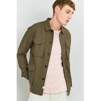 Edwin Military Green Corporal Jacket, KHAKI