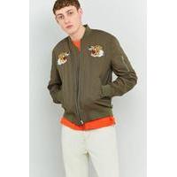 edwin military green souvenir jacket khaki