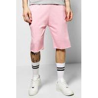 edge jersey shorts pink