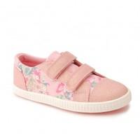 edith pink girls riptape canvas